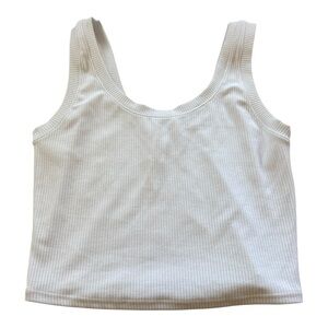 Alo Wellness Rib Crop Tank Large